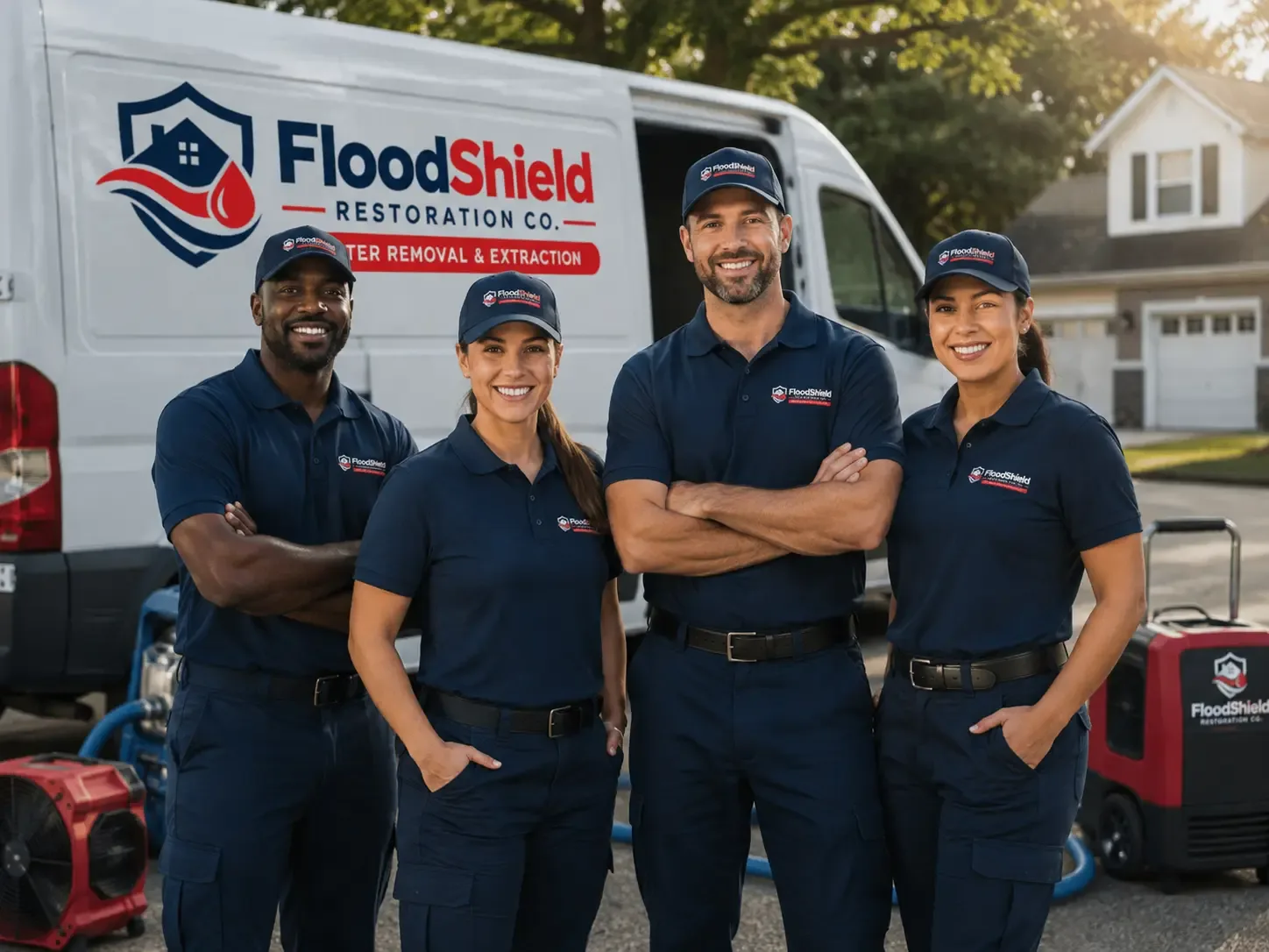 Flood Damage Restoration company in Rayland, OH