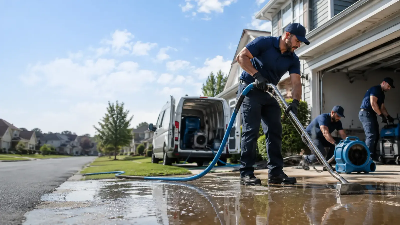 Flood Damage Restoration in Rayland, OH